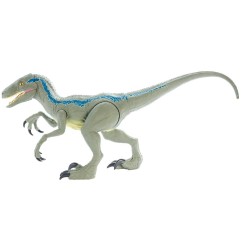 Jurassic Park - Jurassic World Dino Rivals figurine Super Colossal Velociraptor Blue 45 cm