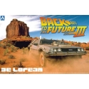 Retour vers le Futur III - Maquette 1/24 Delorean LK Coupe & Railroad
