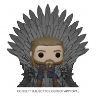 Game of Thrones - Figurine POP! Deluxe Ned Stark on Throne 9 cm