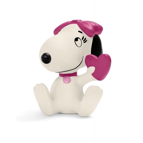 Snoopy - Figurine Belle avec coeur 6 cm