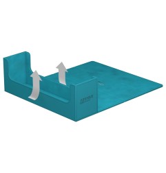 Ultimate Guard - Arkhive 400+ XenoSkin Monocolor Bleu Pétrole