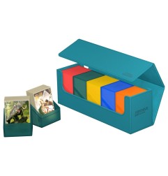 Ultimate Guard - Arkhive 400+ XenoSkin Monocolor Bleu Pétrole