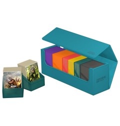 Ultimate Guard - Arkhive 400+ XenoSkin Monocolor Bleu Pétrole