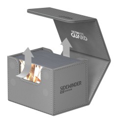 Ultimate Guard - Sidewinder 100+ XenoSkin Monocolor Gris