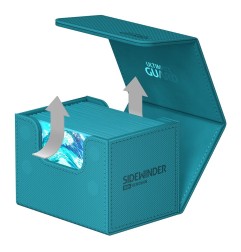 Ultimate Guard - Sidewinder 100+ XenoSkin Monocolor Bleu Pétrole