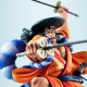 One Piece - Statuette Portrait Of Pirates Warriors Alliance Oden Koduki 21 cm