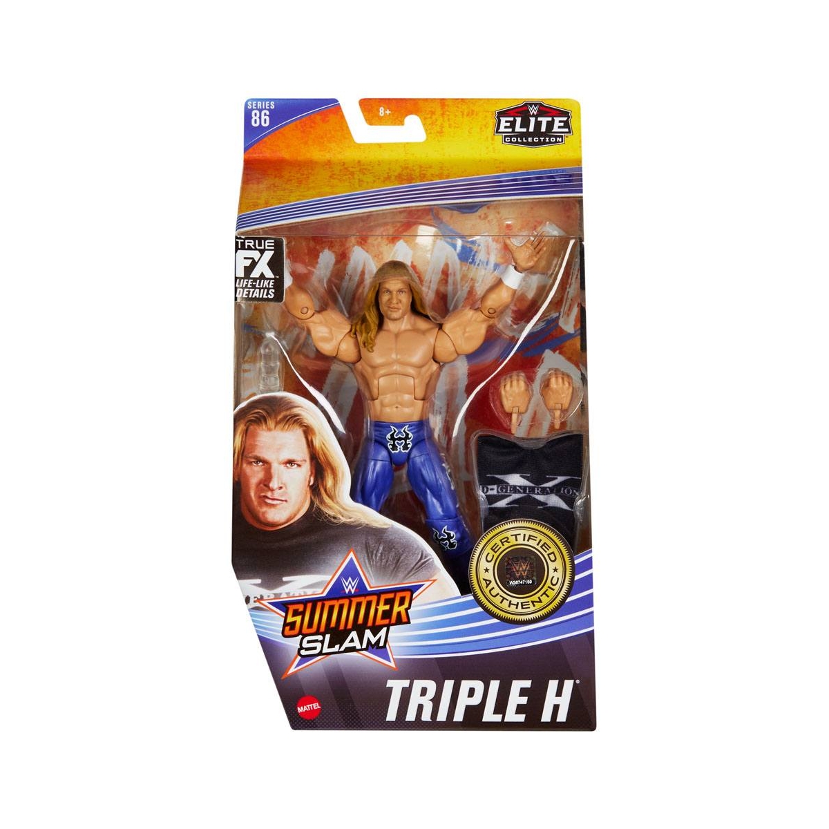 Catch - Figurine WWE Elite Collection Triple H 15 cm - Figurine-Discount
