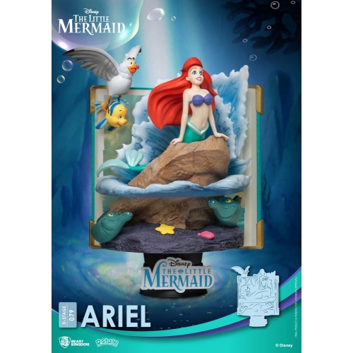 Disney - Diorama D-Stage Story Book Series Ariel New Version 15 cm