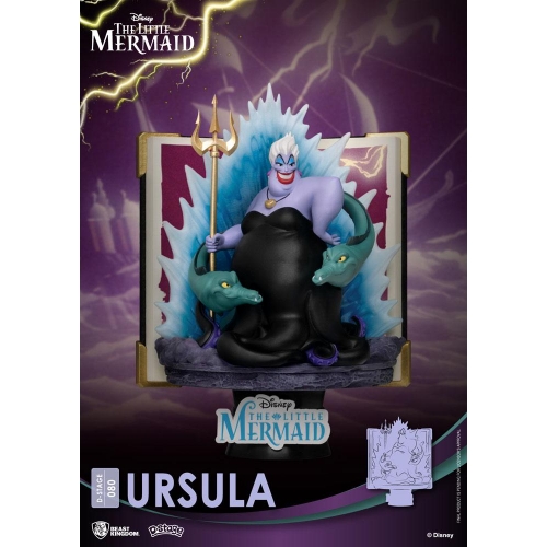 Disney - Diorama D-Stage Story Book Series Ursula 15 cm