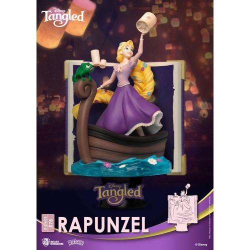 Disney - Diorama D-Stage Story Book Series Rapunzel 15 cm