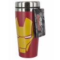 Marvel Comics - Mug de voyage Iron Man Face