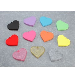 Nendoroid More - Socle pour figurines Nendoroid Heart Black Version