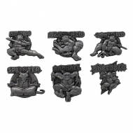 Les Tortues Ninja - Pack 6 pin's Les Tortues Ninja Limited Edition