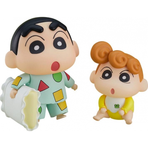 Crayon Shin-Chan - Figurine Nendoroid Shinnosuke Nohara Pajama Ver. & Himawari 8 cm