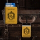 Harry Potter - Set étiquette de bagage & étui pour carte de transport Hufflepuff