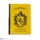 Harry Potter - Set étiquette de bagage & étui pour carte de transport Hufflepuff
