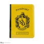 Harry Potter - Set étiquette de bagage & étui pour carte de transport Hufflepuff