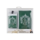 Harry Potter - Set étiquette de bagage & étui pour carte de transport Slytherin