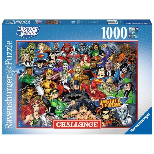 DC Comics - Puzzle Challenge Justice League (1000 pièces)