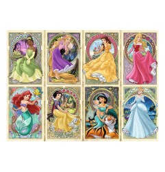 Disney Princess - Puzzle Collector's Edition Princesses art nouveau (1000 pièces)