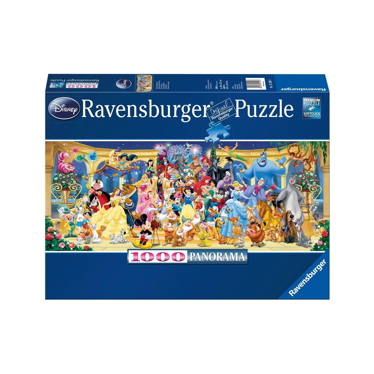 Puzzle 1000 pièces - Disney Panorama - Méchants