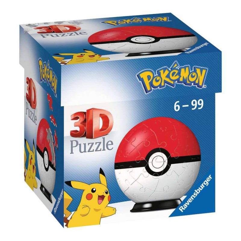 Pokémon - Puzzle 3D Pokéballs: Classic (54 pièces)