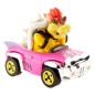 Super Mario - Mario Kart Hot Wheels véhicule métal 1/64 Bowser (Badwagon) 8 cm