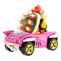 Super Mario - Mario Kart Hot Wheels véhicule métal 1/64 Bowser (Badwagon) 8 cm