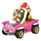 Super Mario - Mario Kart Hot Wheels véhicule métal 1/64 Bowser (Badwagon) 8 cm