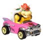 Super Mario - Mario Kart Hot Wheels véhicule métal 1/64 Bowser (Badwagon) 8 cm