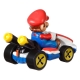 Mario Kart - Véhicule métal Hot Wheels 1/64 Mario (Standard Kart) 8 cm