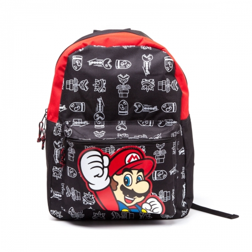 Nintendo - Sac à dos Black Super Mario