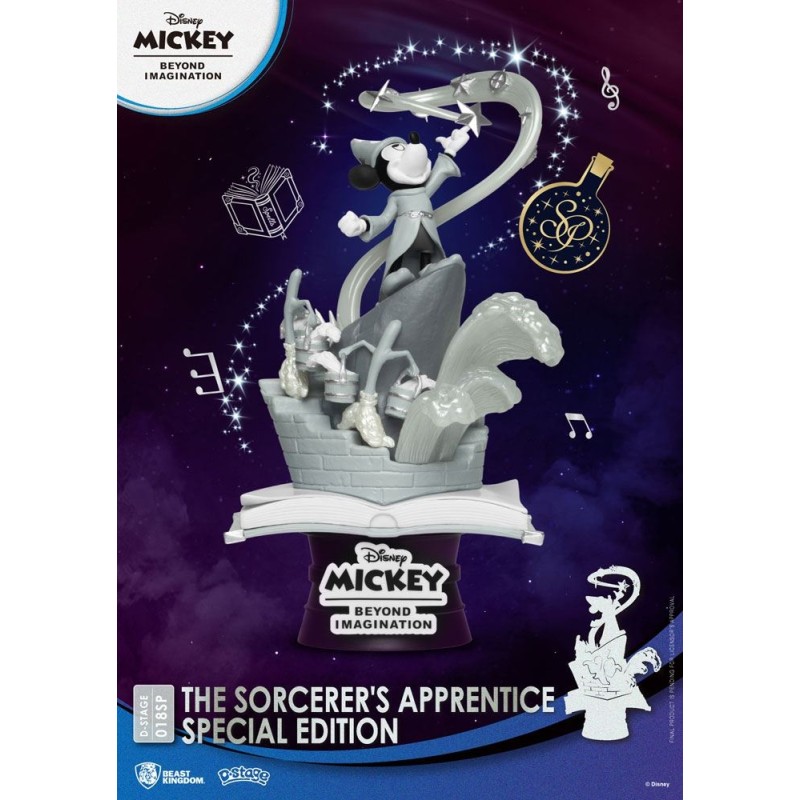 Mickey Beyond Imagination Diorama D Stage The Sorcerer S Apprentice Special Edition 15 Cm Figurine Discount