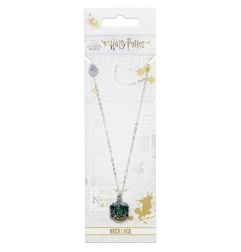Harry Potter - Pendentif et collier plaqués argent Slytherin