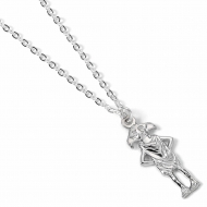 Harry Potter - Pendentif et collier plaqué argent Dobby the House-Elf