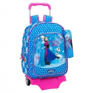 La Reine des neiges - Sac à dos 33cm avec trousse et trolley