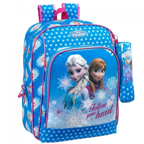 La Reine des neiges - Sac à dos 31cm avec trousse