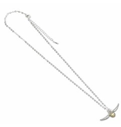 Harry Potter - Pendentif et collier plaqué argent Vif d'Or