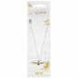 Harry Potter - Pendentif et collier plaqué argent Vif d'Or Harry Potter - Pendentif et collier plaqué argent Vif d'Or