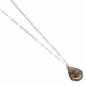 Harry Potter - Pendentif et collier plaqués argent Hogwarts Harry Potter - Pendentif et collier plaqués argent Hogwarts
