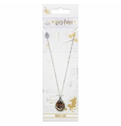 Harry Potter - Pendentif et collier plaqués argent Hogwarts