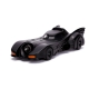 Batman 1989 - Réplique métal 1/32 Hollywood Rides Batmobile 1989 avec figurine