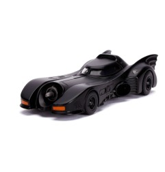 Batman - 1989 1/32 Hollywood Rides 1989 Batmobile métal avec figurine