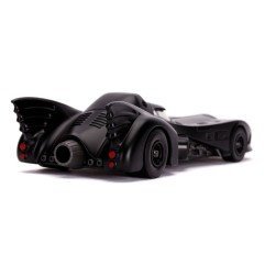 Batman - 1989 1/32 Hollywood Rides 1989 Batmobile métal avec figurine