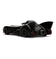 Batman - 1989 1/32 Hollywood Rides 1989 Batmobile métal avec figurine