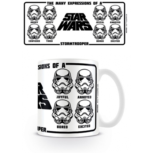 Star Wars - Mug Expressions Of A Stormtrooper