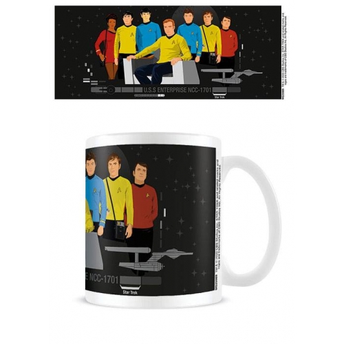 Star Trek - Mug Characters Illustration