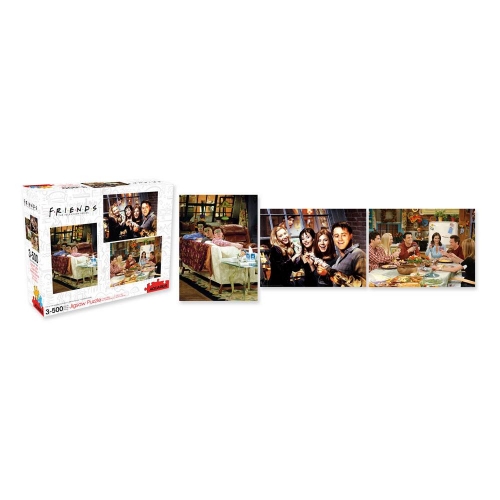 Friends - Pack 3 puzzles Series (500 pièces)