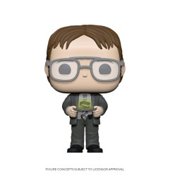 Office, The - The Office US POP! TV Vinyl Figurine Dwight w/Jello Stapler 9 cm