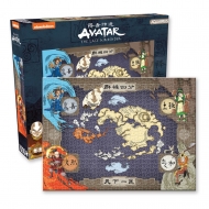 Avatar, le dernier maître de l'air - Puzzle Map (1000 pièces)